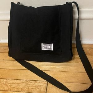 Black tote bag